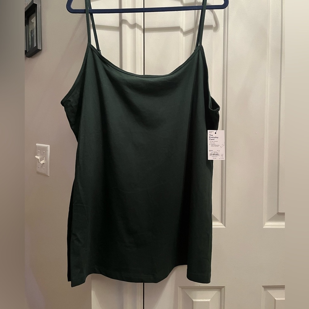 Sonoma NWT Green Cami - size 2X